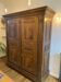 Wooden wardrobe from the early 20th century.