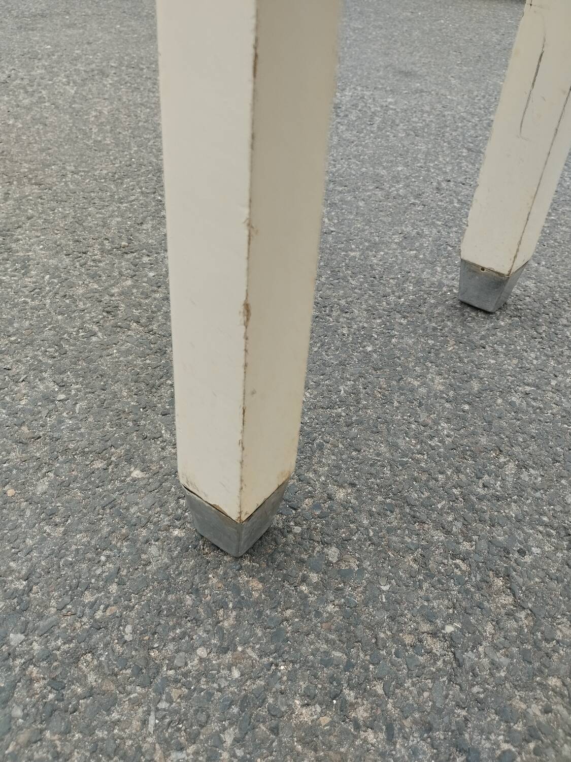 Antique vintage kitchen table