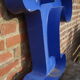 Metal letter