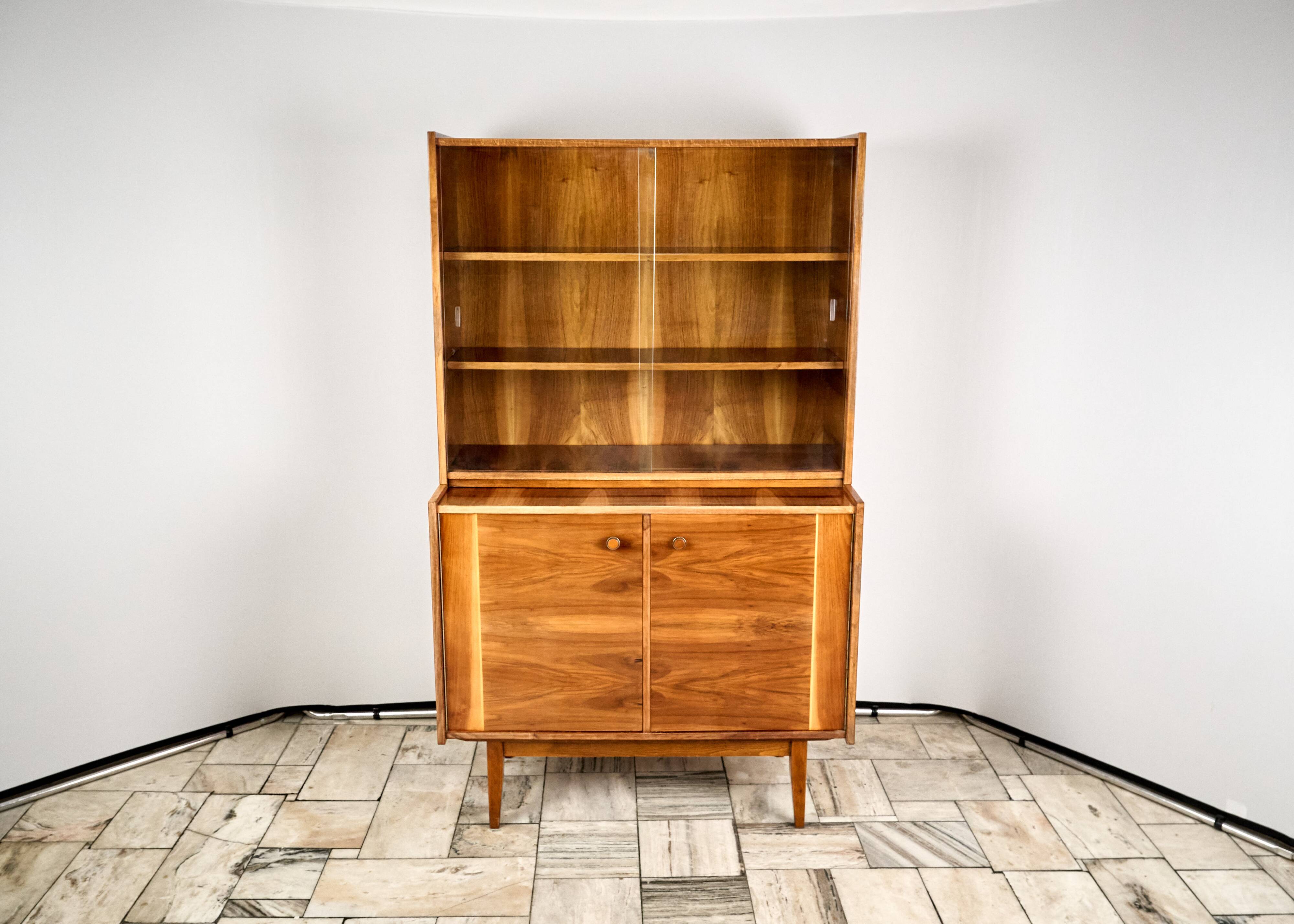Vintage Bilea Arges Bookcase, 1970s, Romania