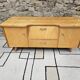 Small vintage sideboard 1960 compass foot