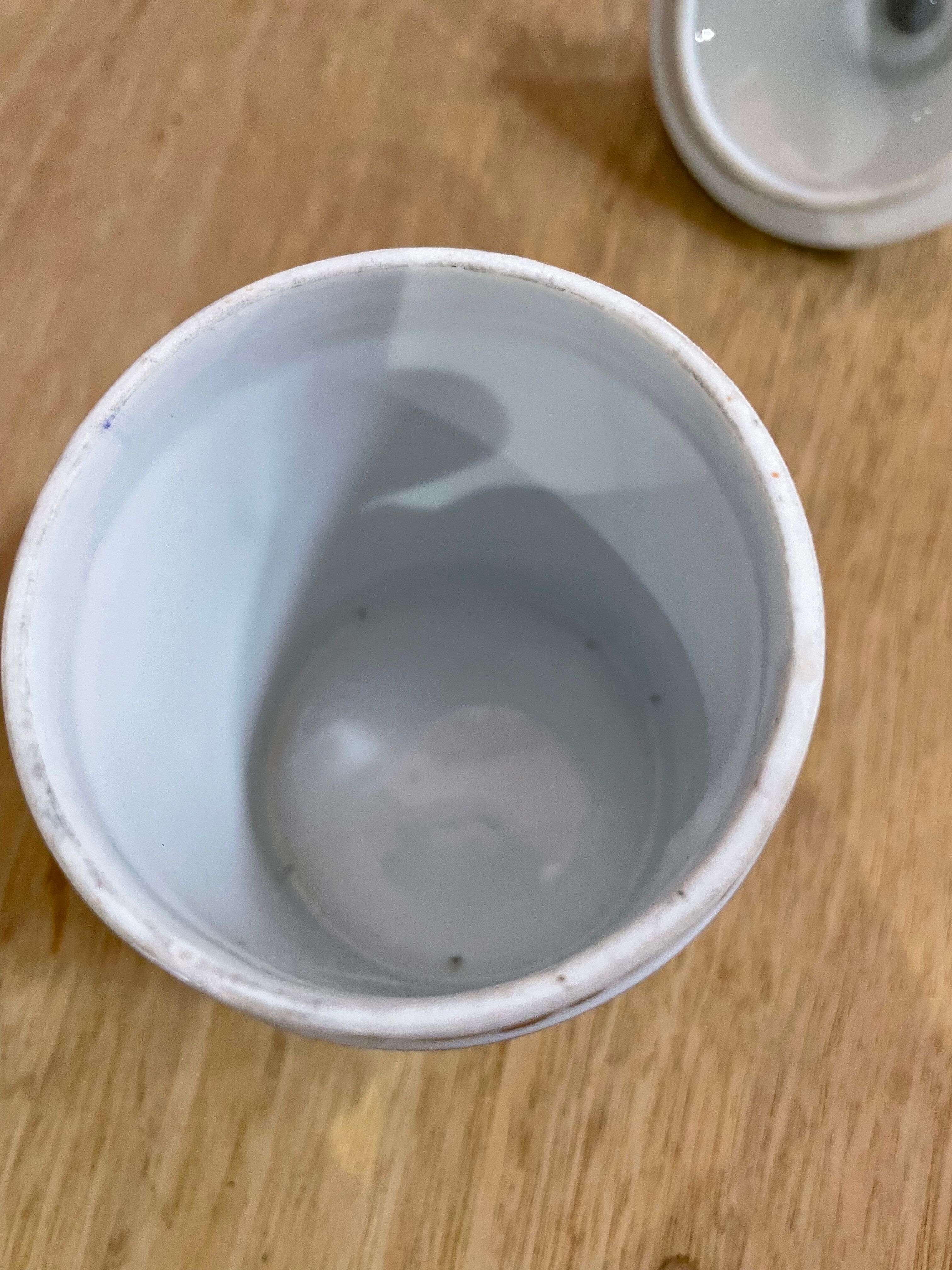 Pharmacy jar Morphine porcelain