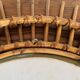 Rattan mirror