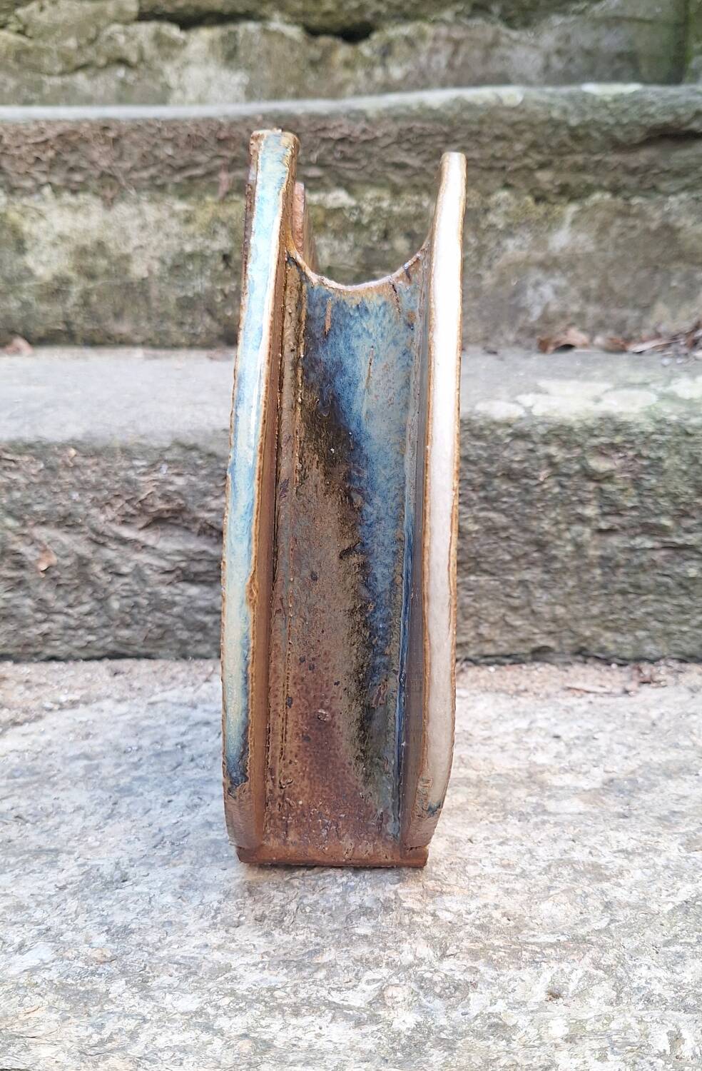 Ceramic vase by Alain and Nadia Pinel