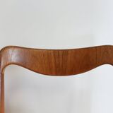 Set Bouclé diningchairs Albin Johansson and Sons