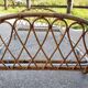 Rattan basket bed
