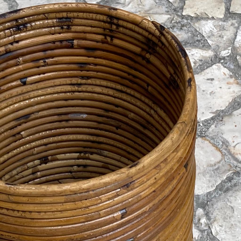 Rattan umbrella stand