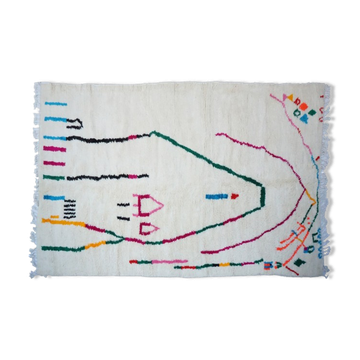 Colorful Berber Carpet 300 X 183cm