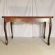 Stretchrectangular regency-style table in solid wood