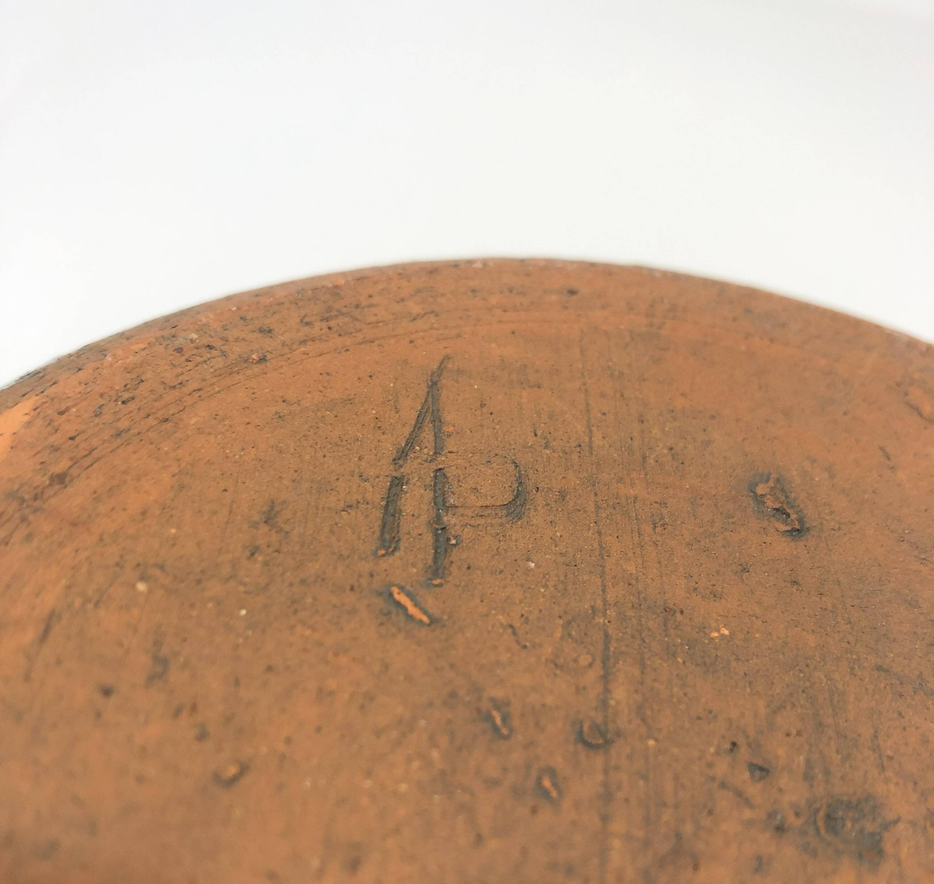 Scandinavian ceramic fondue pot