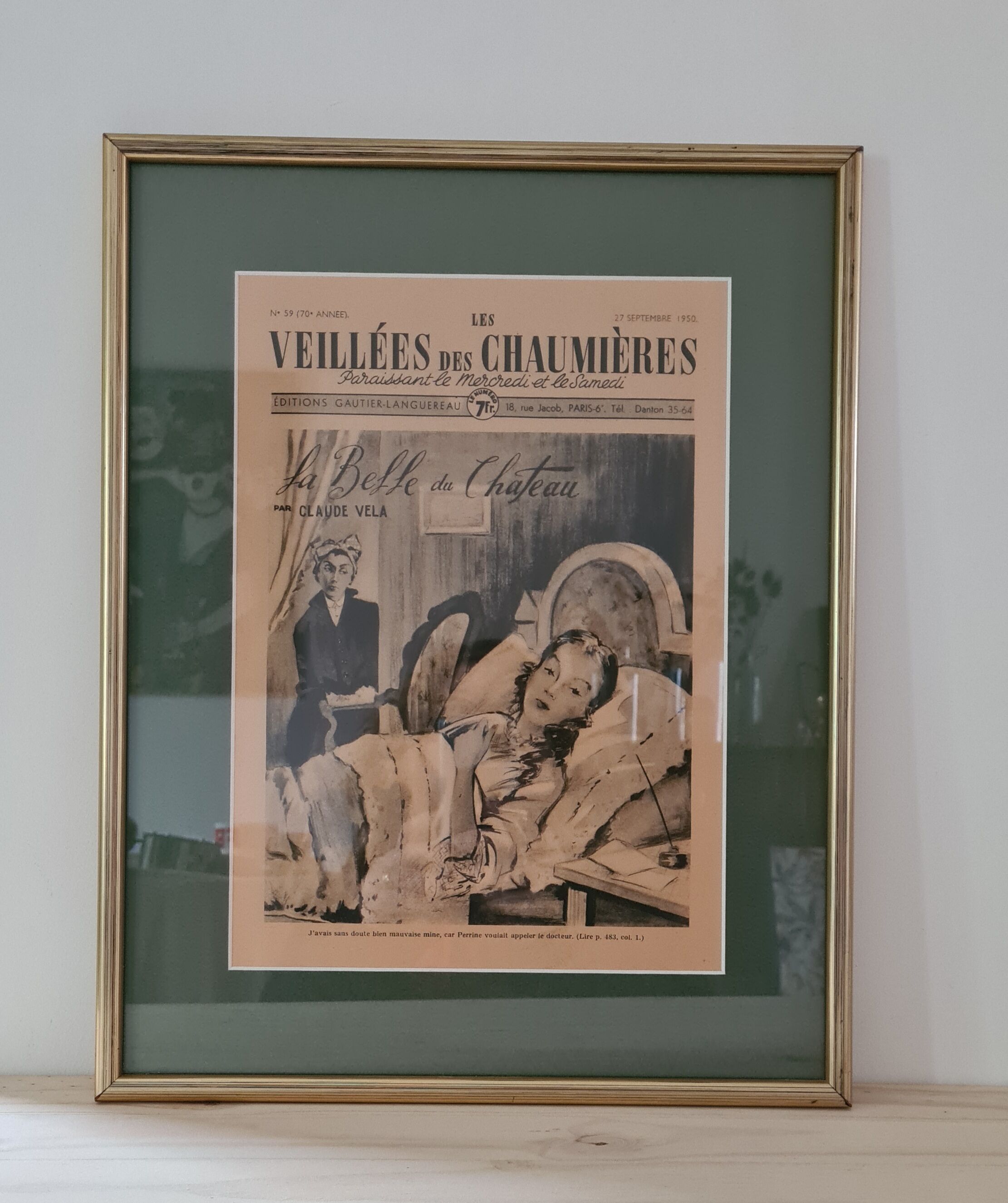 Poster La Veillées des Chaumières 50s