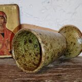 Ensemble de 4 Mazagrans en Grès - French - Vintage