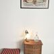 Louis XV style wooden bedside chest of drawers