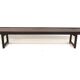 "Krobo" bench in rosewood, Torbjørn Afdal for Bruksbo, Norway, 1960