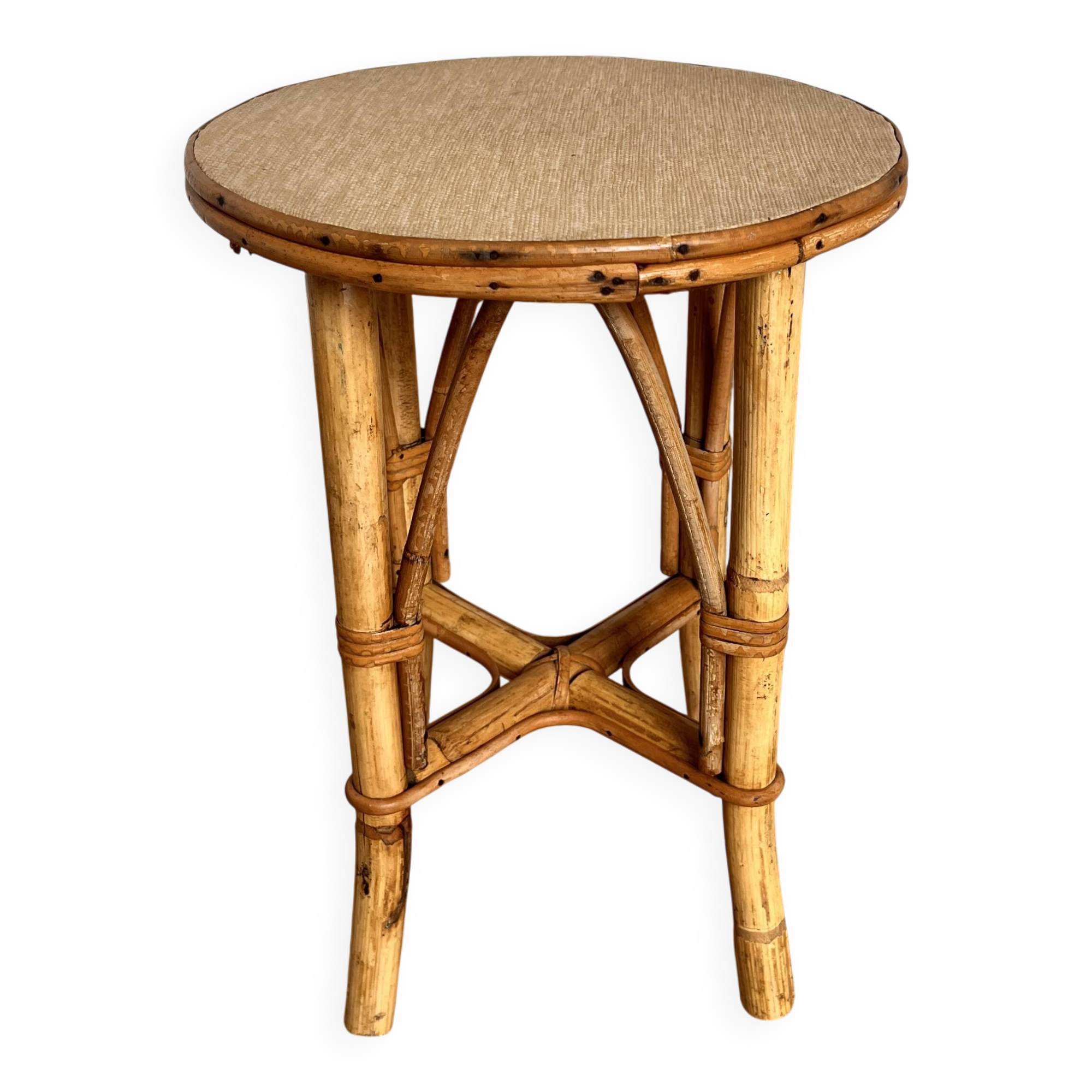 Rattan stool