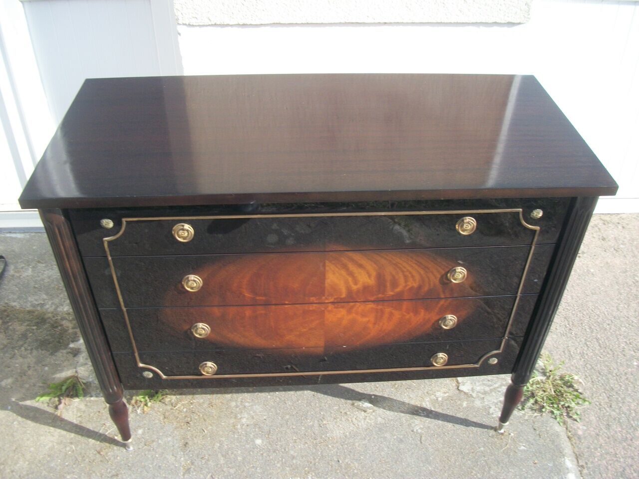 Louis XVI style chest of drawers