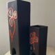 Duo of vintage ceramic vases