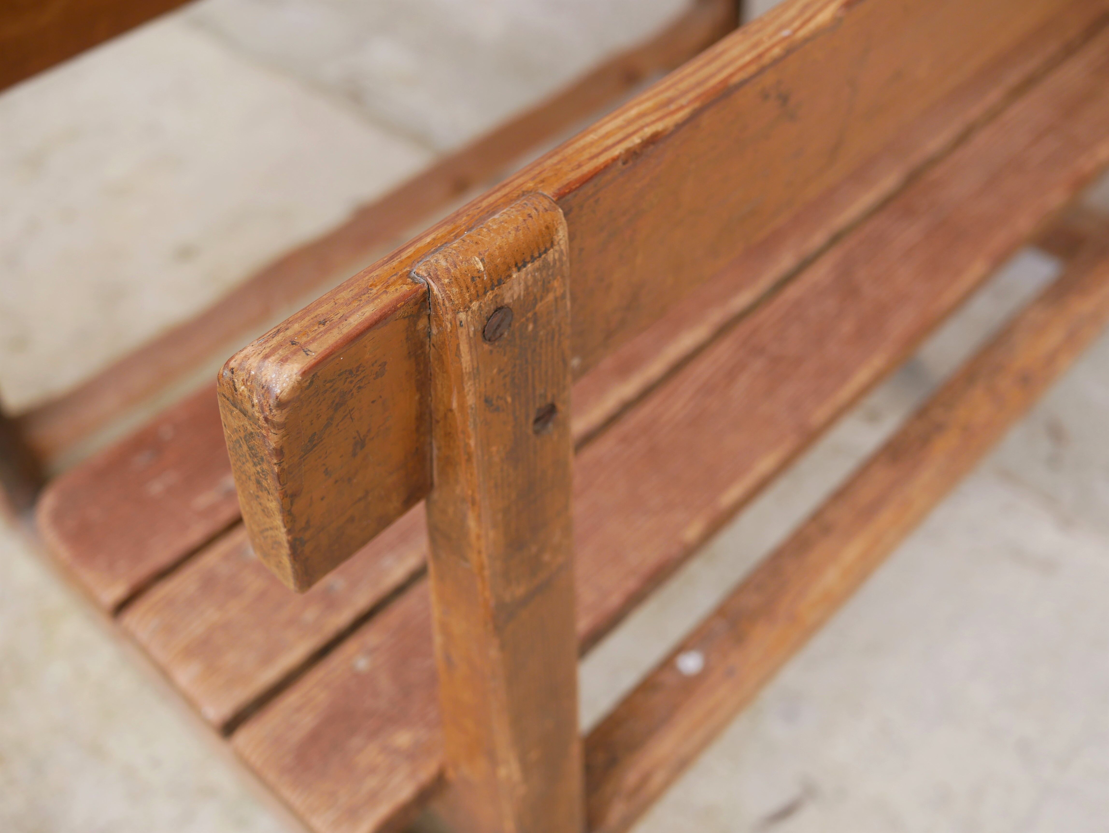 Schoolboy desk desk vintage desk in solid wood