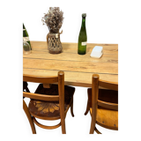 Old workshop table in elm