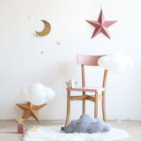 Chaise bistrot vintage en bois