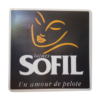 Light sign Sofil historical partner of the yellow jersey tour de France