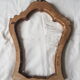 Old frame in gilded carved wood baroque style Louis XV foliage 33 x 43