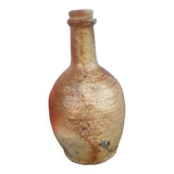 Antique Stoneware Bottle from Puisaye, France, 19th Century