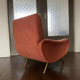Fauteuil Lady Chair par Marco Zanuso pour Arflex années 1950