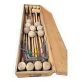 Old croquet game