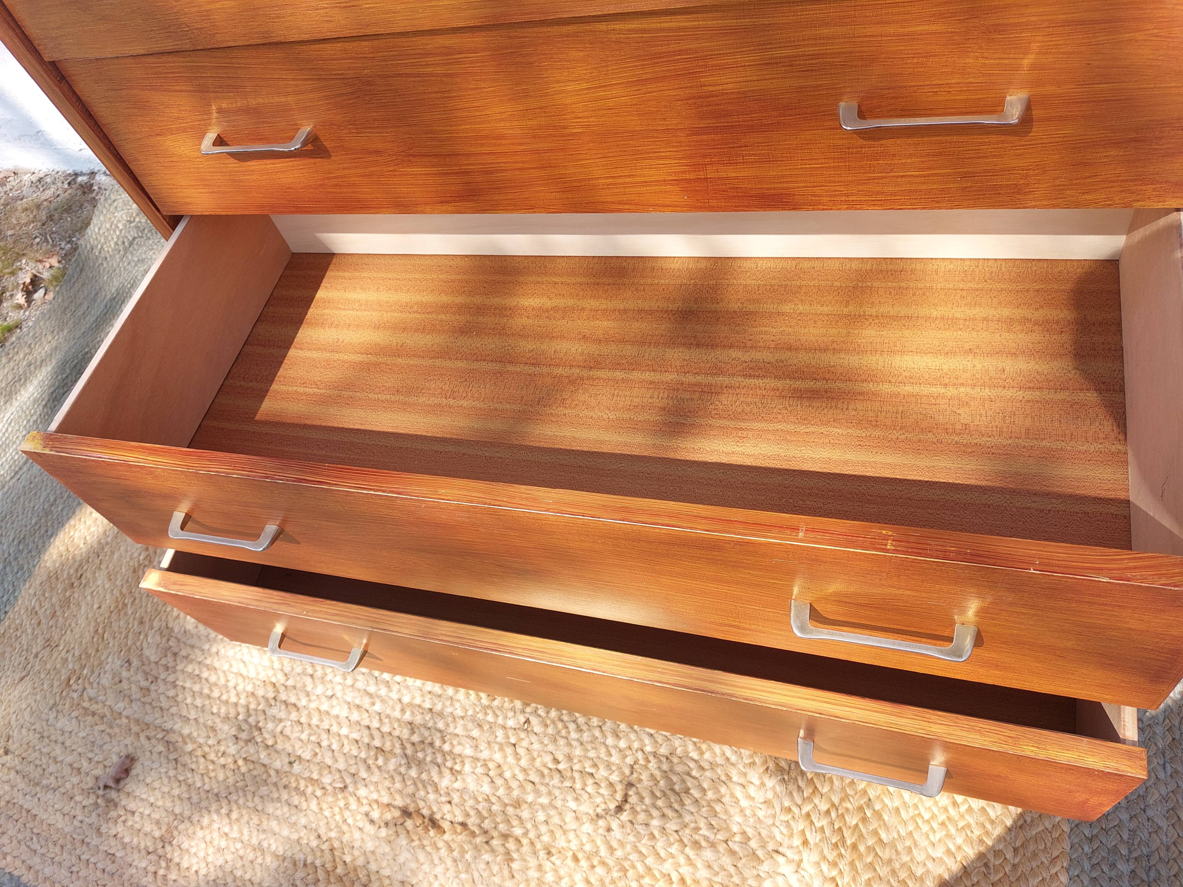 vintage commode, tapered legs