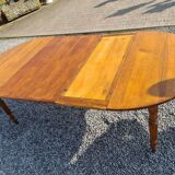 Table 4 legs in oak with 2 extensions