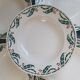 Lunéville holly soup plates
