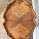 Louis XV style coffee table in beech and walnut hand-carved Circa 1870