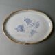 Oval dish signed Chantal and Thierry Robert, Poncé sur Loir