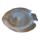 Very large glass fish dish from Arcoroc in very good condition