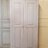 Old wooden cloakroom