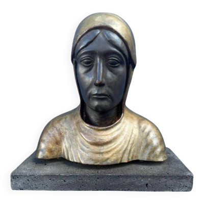 Buste de Vierge noire de Marsat, Ateliers de Moulage du Louvre