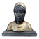 Bust of the Black Virgin of Marsat, Moulding Workshops of the Louvre