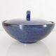 Dark blue ceramic candy box
