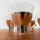 Mid-century German tea glasses by WMF, 1960s, set of 6.