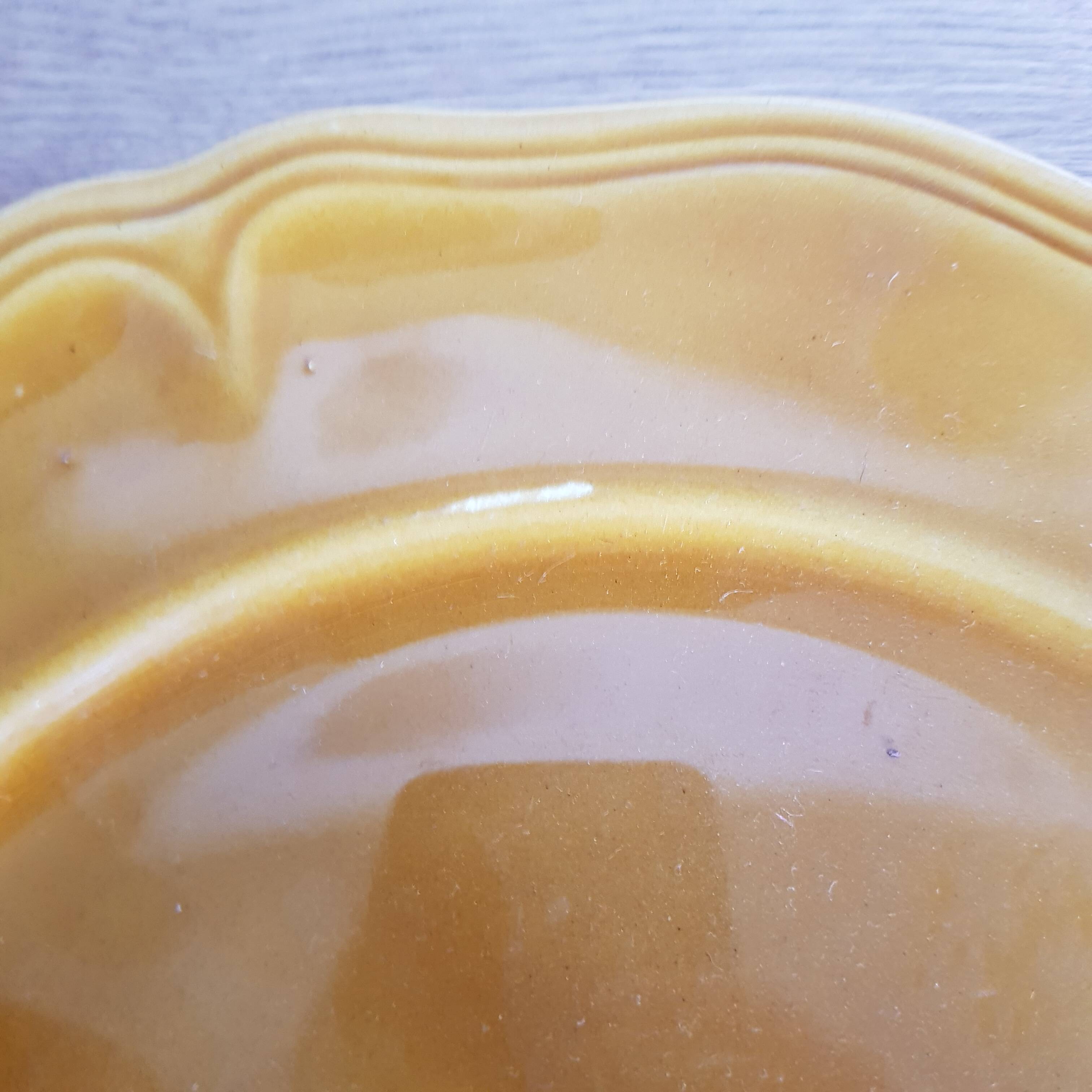 Set of 10 Luneville Louis XV Honey style plates