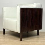 Art Deco "New York" armchair – Macassar ebony veneer