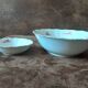 Ensemble coupe et 6 coupelles porcelaine Bavaria