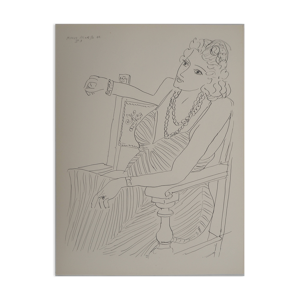 henri Matisse : Femme