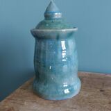 Pot couvert bonbonnière céramique signée