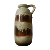 Vintage floor vase German ceramic West Germany Scandinavian decorative object