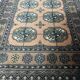 Tapis tribal Mori Bokhara noué à la main 68x50