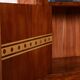 Art Deco Bookcase in Elm and Mahogany, 1920s