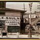 Photographie originale – Walker Evans, 1936 "Devanture de sandwicherie"