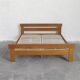 160cm bed in solid elm, 1980